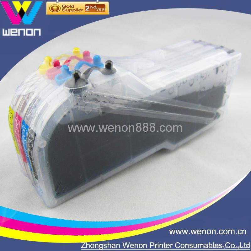 Long Refillable Cartridge for Brother LC61 Refillable Ink Cartridge