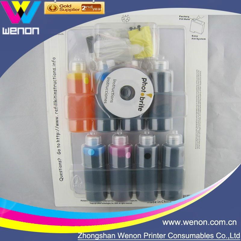 ciss dye ink for Epson Canon HP Brother universal refill ink 3