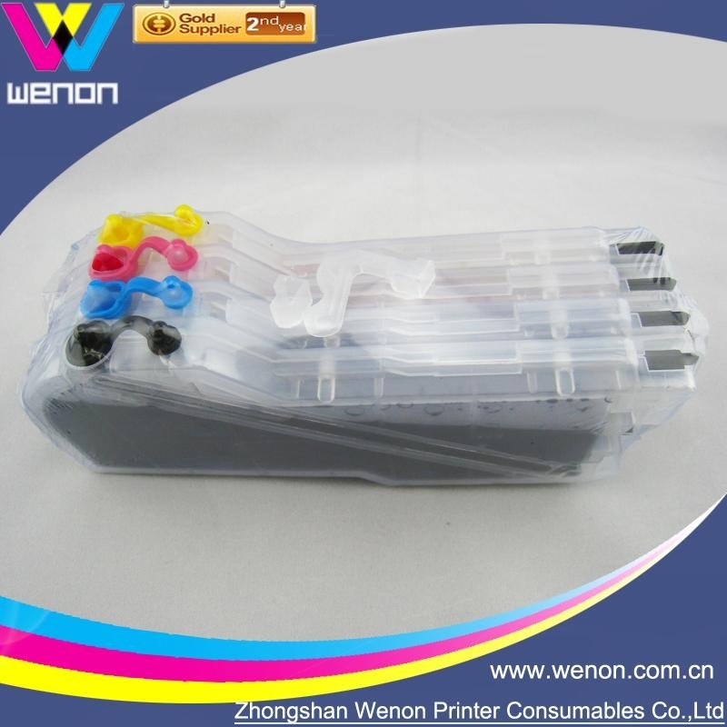 Printer Refillable Cartridge for Brother LC980 LC985 Ink Cartridge 3