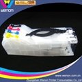 Empty Refillable Cartridge for Brother LC12 LC17 4 Color Ink Cartridge 5