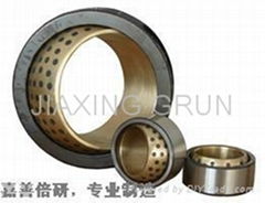 Graphite Plugged SPHERICAL OILLESS BUSHING