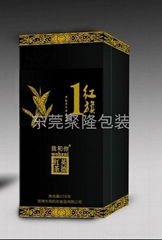 东莞高档木盒喷漆茶叶盒