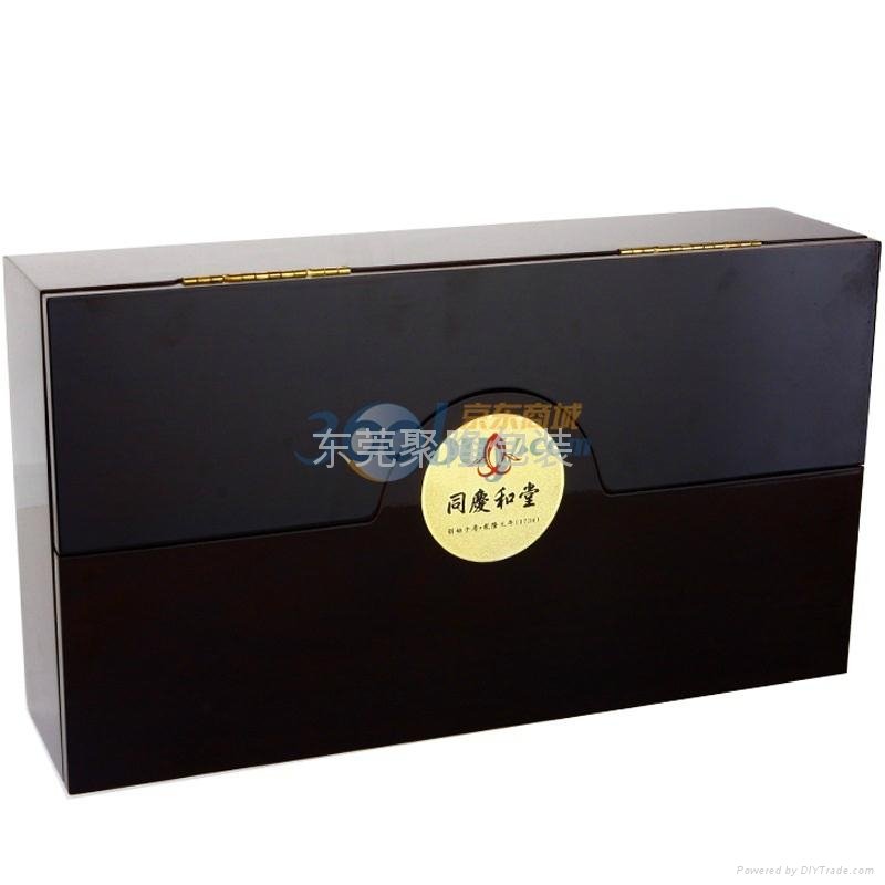 东莞聚隆木质喷漆茶叶盒 2
