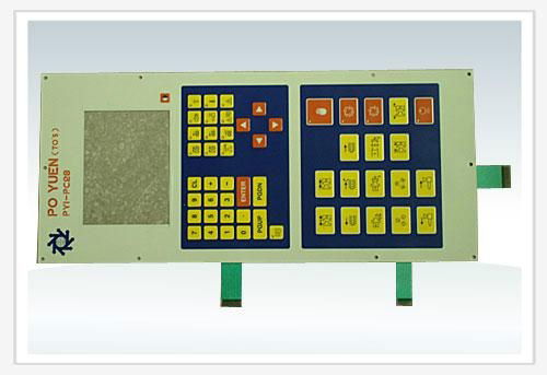 Waterproof membrane switch panel 4