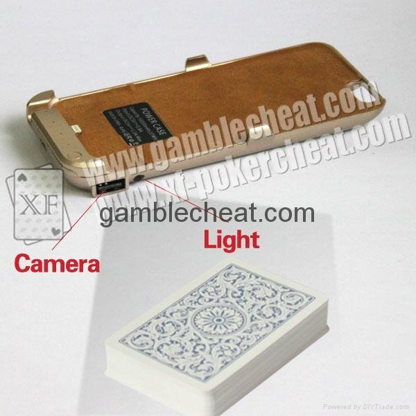 2015 XF Newest Iphone 6 cover power bank IR camera for poker analyzer