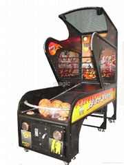 Street crazy basketball game machine