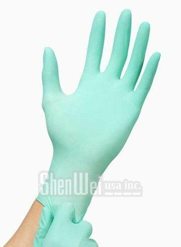 Premium Quality 100% Latex Exam Examination Gloves w/ ALOE VERA - Powder Free