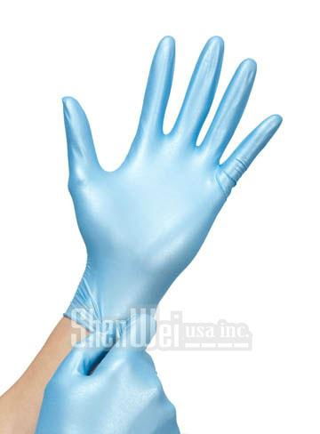 Pearlescent Premium Nitrile Exam Examination Gloves - Powder Free 3