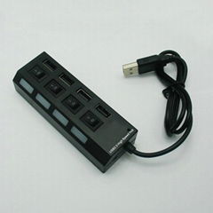 usb2.0 4 port HUB with switch