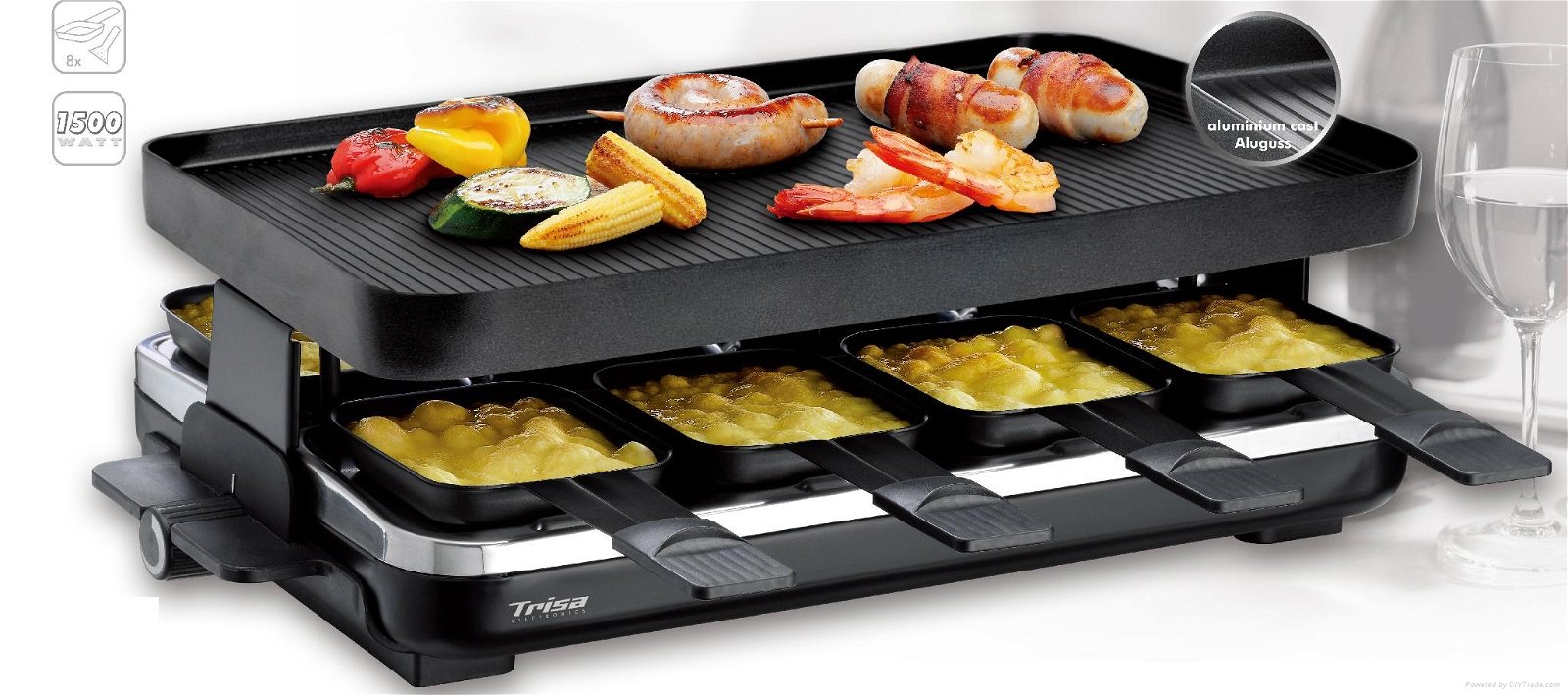 Raclette Grill for 8 person 3