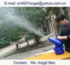 Motor mist sprayer for pest control