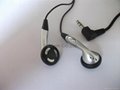 Siliver disposable earbuds school earphone cheap headphones