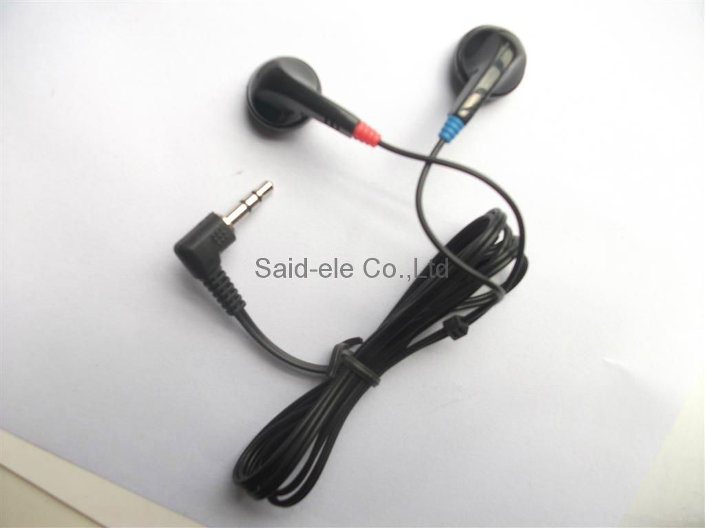AVID-JS-75 black earbuds/Disposable earphone & headphone  2