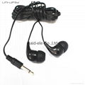 Disposable mono earbud 1.8m cord length