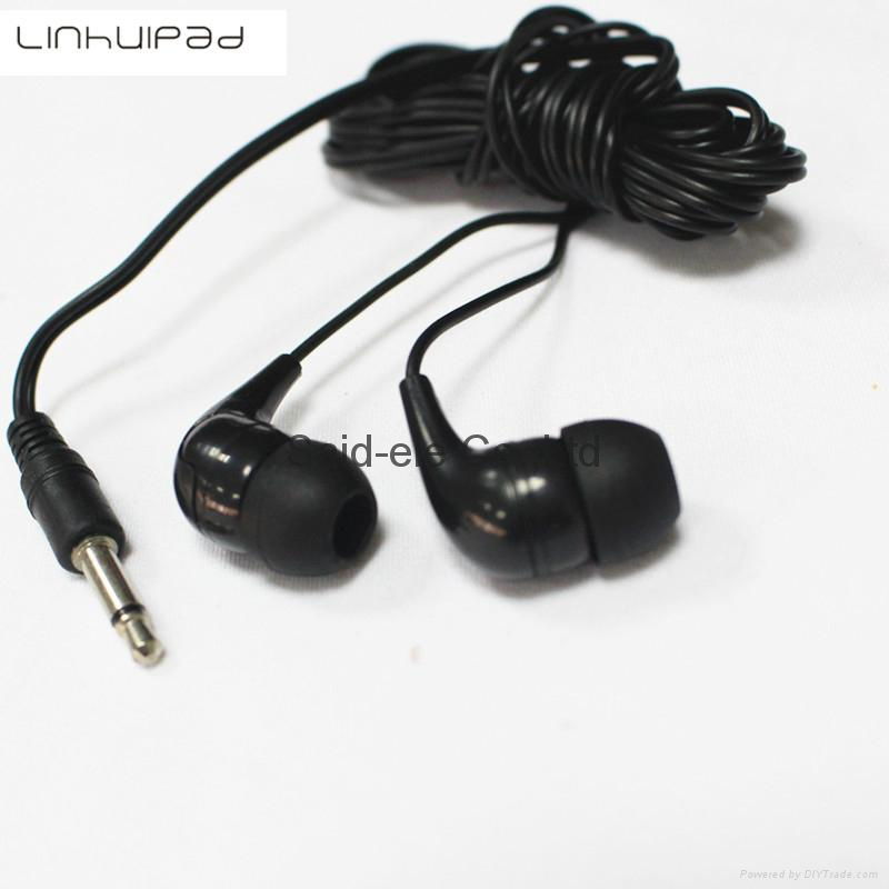 Disposable mono earbud 1.8m cord length for hospital 3