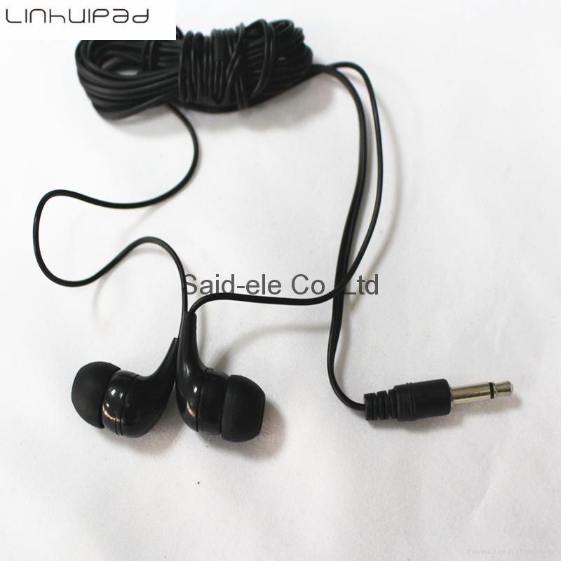 Disposable mono earbud 1.8m cord length for hospital 4