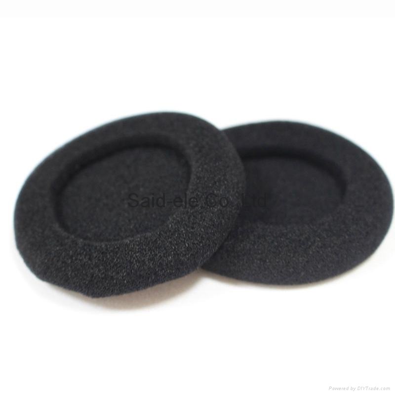 50mm foam ear pads sponge ear cushion for most  on head headphones