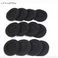 50mm foam ear pads sponge ear cushion for most  on head headphones