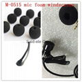 mic foam windscreen sponge windshileds for lapel microphones 2