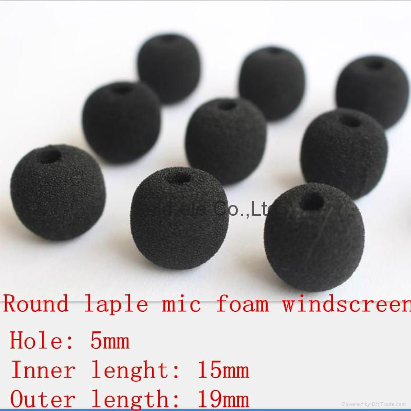 mic foam windscreen sponge windshileds for lapel microphones 5