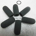 Foam windsreens 10mm hole for David Clark headphones 3