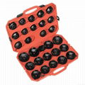 30pc cap style oil filter wrench