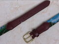 Hot selling Needlepoint Belts with Great Wall Design 2