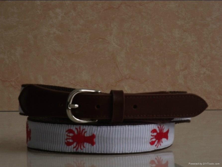 Cotton Leather Belts
