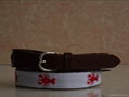 Cotton Leather Belts