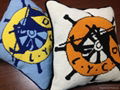 Handmade Custom Needlepoint Pillow