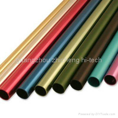 Anodized aluminum pipe 2