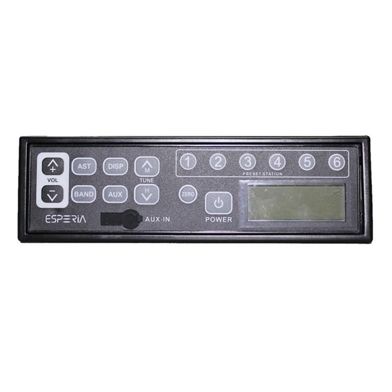 Universal 24 volt excavator radio for Komatsu PC200-6 PC200-7 PC200-8 2