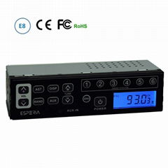 one DIN international freqency AM fm 12v 24v radios for heavy plant