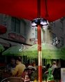 Portable Outdoor Umbrella Bluetooth Led Light with bluetooth speaker for garden 