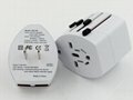 Wholesale power plug universal travel adapter with safety shutter 4
