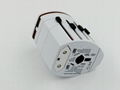 Wholesale power plug universal travel adapter with safety shutter