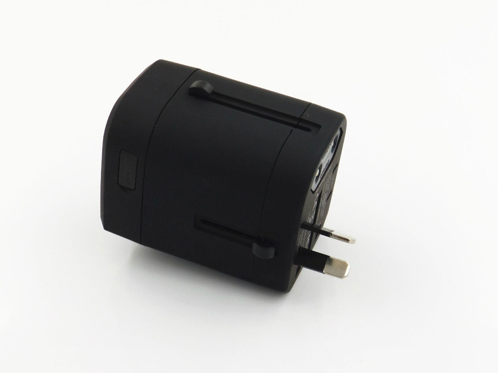 2016dual usb universal travel adapter suitable for uk european south africa plug 5