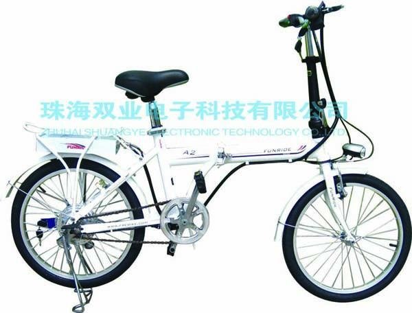 乐骐锂电池迷你折叠电动自行车