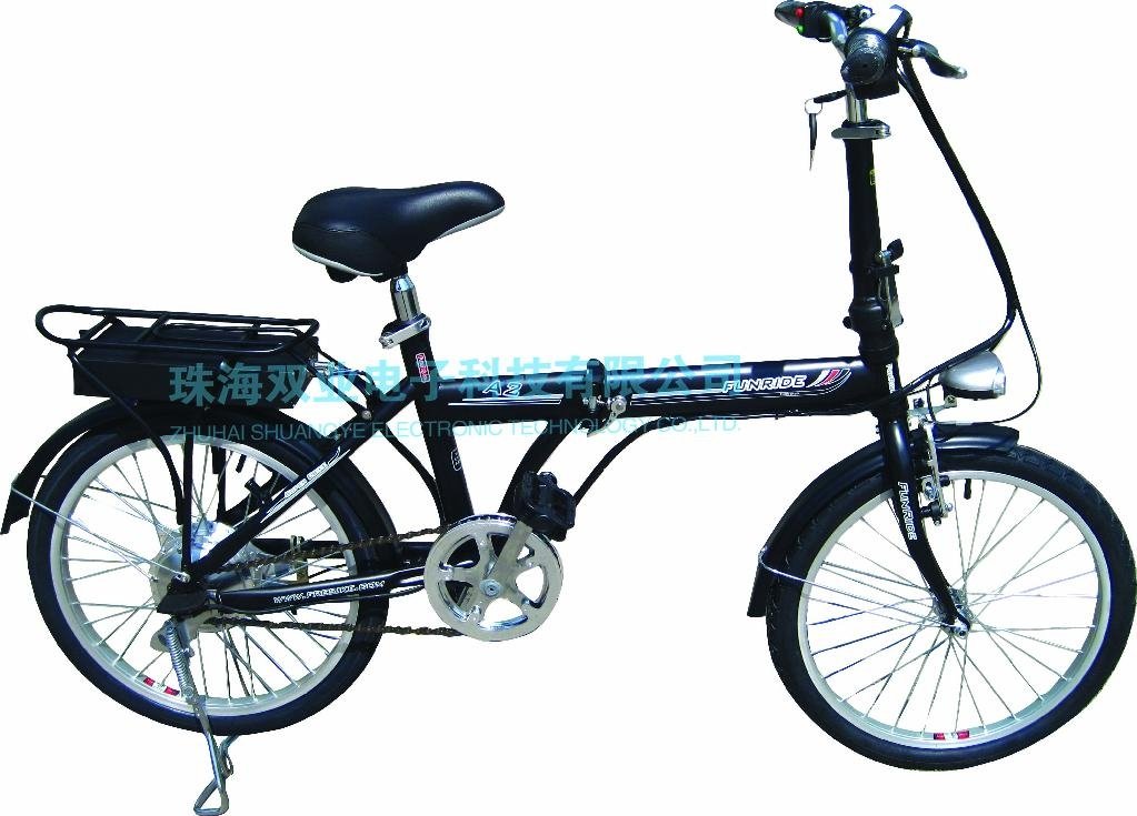 乐骐锂电池迷你折叠电动自行车 2