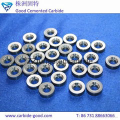 Grinding polished tungsten carbide valve