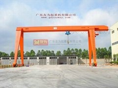 MH gantry crane with electric hoist (China)