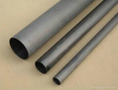 matte surface straight carbon fiber tube 