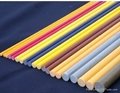 painted surface glass fiber tube  2