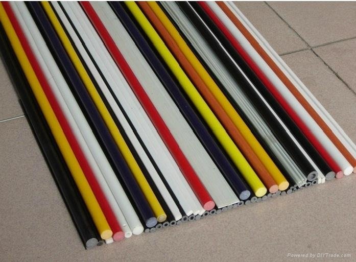painted surface glass fiber tube  3