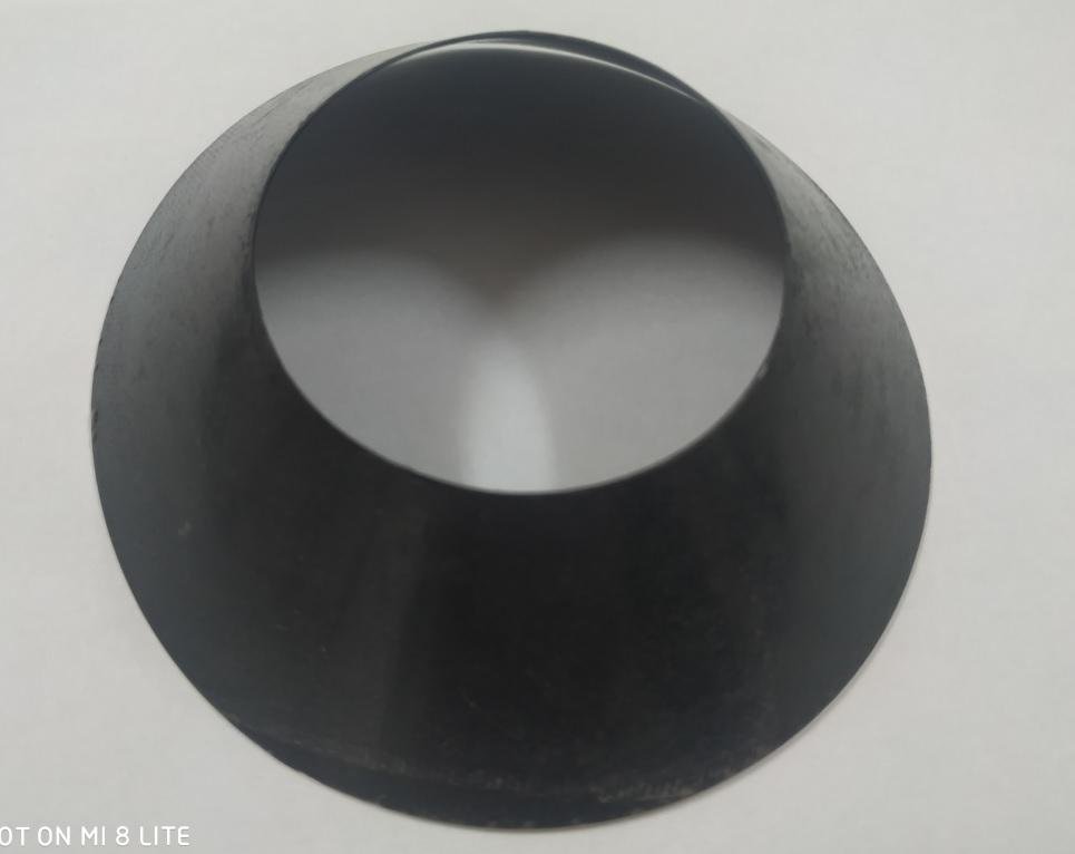 5 inch carbon fiber speaker cone  carbon  fibre loudspeaker  subwoofer cone  4