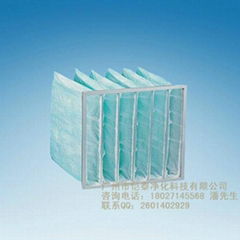 Non-woven pocket filters