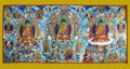 Three holy regong thangka, Tibetan Buddhism in the west 