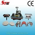 STC multifunction combo heat press machine