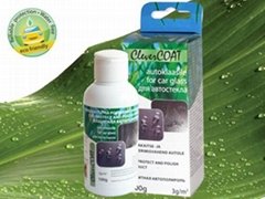 Nanotech CleverCOAT car care product for car glass