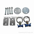 Aluminium track kit,track tie down,track